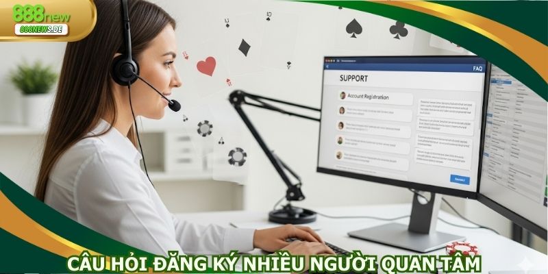 Câu hỏi liên quan đến đăng ký nhiều người quan tâm
